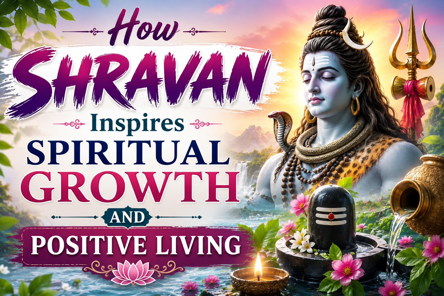 Shravan: A Monsoon Journey to Spiritual Growth and Positive Living
